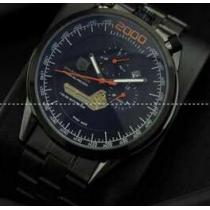 上品な大人のタグホイヤーコピー ⛹ 日付表示 5針クロノグラフメンズ腕時計.