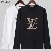 2019秋冬トレンドデザイン 人気ファッション雑誌でも掲載 ルイ ヴィトン LOUIS VUITTON 長袖Tシャツ 2色可選
