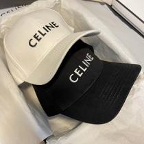 2021新品入荷CELINE 帽子 人気 セリーヌ コピー ⛔ 激安 刺繡ロゴデザイン野球帽 キャップ