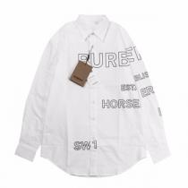 BURBERRYバーバリーシャツコピー ♋メンズ2022春夏強くおすすめしたい簡単デザインホワイト長袖