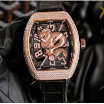 【注目ブランド】FRANCK MULLER偽物クォーツ式 時計新品フランクミュラー腕時計54X42X15mm最高品質