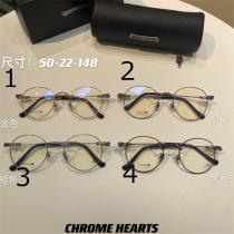 超軽量Chrome Hearts新品クロムハーツ眼鏡コピー ⛵20.6 g簡約フレームサイズ：50-22-148男女の相性抜群上品