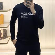 Moncler 2022秋冬モンクレール長袖tシャツコピー ♿ メンズ服おしゃれリラックス感定番人気アイテム