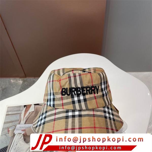 【VIPセール】Burberryバケットハット新作❤️2022-23最新トレンドオシャレ感バーバリースーパーコピー ♌通販