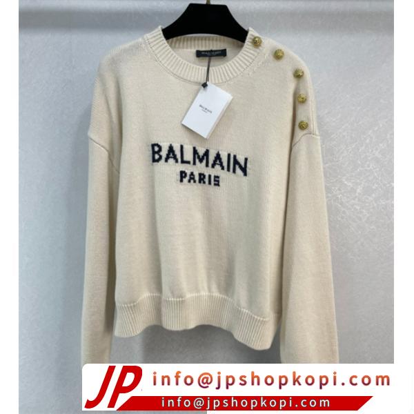 【2023人気色】BALMAINセーターコピー ☾新作バルマン秋冬トレンドレディースファッション洋服