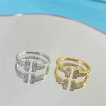 爆発上品❤️ティファニーコピー ❎指輪Tiffany&Co結婚式リング925純銀メッキ18 k厚金