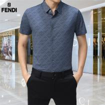 フェンディ スーパー コピー ❓ シャツ FENDI 100％綿 ビジネス＆カジュアル ロゴプリント 人気商品