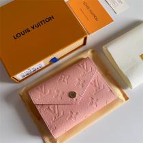 ルイヴィトン財布コピー ❗【M41938】LOUIS VUITTON二つ折り激安新作おしゃれピンク色モノグラムデザイン