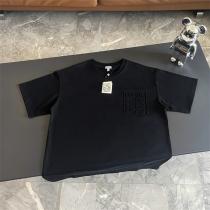 23年最新作 ロエベ スーパー コピー ♌  Tシャツ 立体エンボスロゴ LOEWE 凹凸感のある 高級感が湧く 100%綿