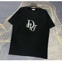 dior 偽物 コピー ♐ Tシャツ 刺繍 dior X ERL限定コラボ ロゴプリント ゆったりとする 現代的なスタイル