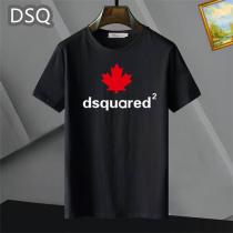 大人の余裕を感じさせる ディースクエアード 偽物 Tシャツ DSQUARED2 モミジ ロゴ カジュアル
