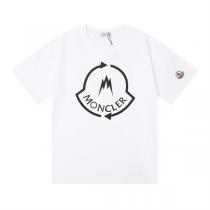 ♡シャリ感のある☆モンクレール コピー ⚓ Tシャツ MONCLER 純綿生地 定番ロゴ おすすめの春夏コーデ ♪♪♪ 