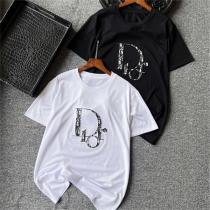 超人気商品♡♡23ss ディオール コピー ⛹ Tシャツ DIOR シャリ感のある モノグラム刺繡 定番ロゴ