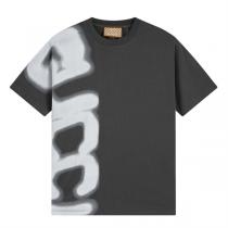 誰にでもフィットする g-u-c-c-i 偽物 Tシャツ Ariaシリーズ GUCCIｘBALENCIAGA スプレーロゴ 落書き 