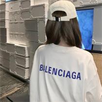 着こなしが素敵春夏定番新品 BALENCIAGA スーパーコピー ♑ Tシャツ クリームホワイト オーバーサイズ バレンシアガ