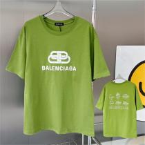 2023トレンドカラー☆BALENCIAGA スーパーコピー ⛸ Tシャツ ダブルＢロゴ バレンシアガ 純綿