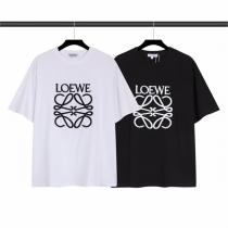 個性的新品 LOEWE スーパー コピー ♎ Tシャツ 半袖 コントラストカラー 立体 刺繡 ゆったりサイズ ロエベ