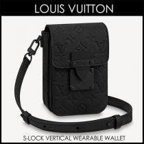 【品質保証】Louis Vuittonルイヴィトンミスバッグコピー ♒★S-LOCK VERTICAL WEARABLE WALLETモノグラム ストリート