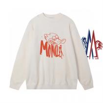 お洒落感が溢れる モンクレール コピー ♊ セーター プリント ロゴ 落書き ウール ニット ユニセックス MONCLER