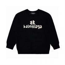 愛用の今年トレンド BALENCIAGA 偽物 セーター ダブルＢ 貼り付け 立体 ロゴ バレンシアガ